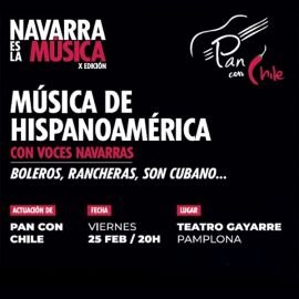 Sorteo 5 Entradas dobles Festival "Navarra es la música" X Edición