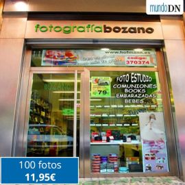 Fotografía Bozano - 100 fotos de 10x15cm. por 11,95€