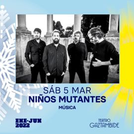 Sorteo Entradas - Teatro Gaztambide - Niños Mutantes