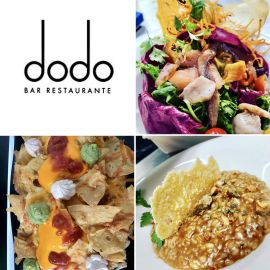 SORTEO menú COMIDA para dos PERSONAS en DODO Bar Restaurante
