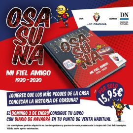 Sorteo 5 libros de Osasuna "Mi fiel amigo"