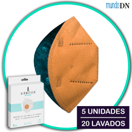 Sorteo de 2 cajas de mascarillas Airnatech Plus color cuero 