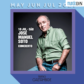 Sorteo Entradas -Teatro Gaztambide - José Manuel Soto